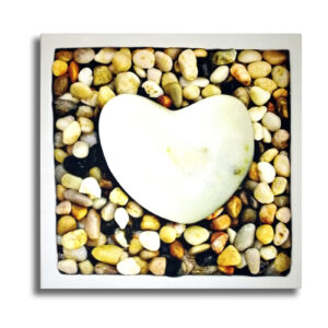 Cuadro Coeur de Pierre - Corazón de piedra - impreso